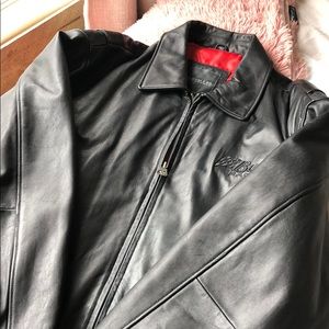 GENUINE Leather Limited Edition Bud Racing Jacket